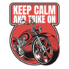 Keep Calm And Trike On Tricycle Motorcycle