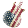 USA Flag Guitar