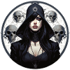Femme gothique