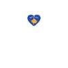 Kosovo heartbeat Kosovar flag Kosovar