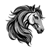 Pferd Portrait