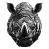 Rhinoceros Portrait