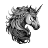Einhorn Portrait