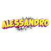 Alessandro Nome Personalizzato Fumetto Style Pop Art,