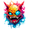 Creepy Halloween monsters