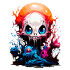 Creepy Halloween monsters