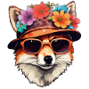 Foxie the Blossom Bandit