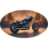 Custom Cruiser Motorcycle
