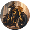 Sci Fi Biker