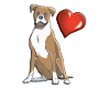Hund Boxer Hundebesitzer Geschenkidee
