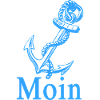 Moin mit Anker