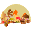 Fuchs im Herbst