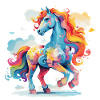 das bunte Pony