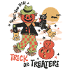 Halloween-Spaß mit gruseliger Retro-Vogelscheuche