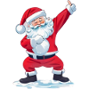 Funny Santa Claus Dab