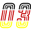 3 Number symbol Germany