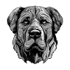 Kangal Dog Portrait