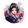 Geisha du Japon