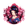 Geisha du Japon