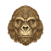 Gorilla Portrait