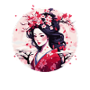 Geisha du Japon