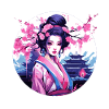 Geisha du Japon