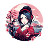 Geisha du Japon