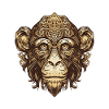 Monkey Portrait