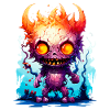 Creepy Halloween monsters