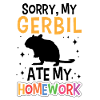 Gerbil has eaten rodent Gerbil