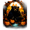 Creepy Halloween monsters