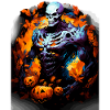 Creepy Halloween monsters