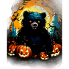 Creepy Halloween monsters