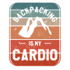 Backpacking ist mein Cardio-Wanderer