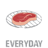 Barbeque Räucherfleisch Täglich