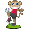 Monkey Soccer Player Soccer