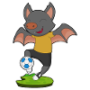 Bat Soccer Player Soccer