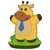 Giraffe Gentleman Krawatte