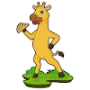 Pizza girafe