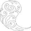 tribal 2 blanc