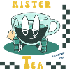 T-shirt Mister Tea retro logo