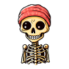 Funny Skeleton Halloween