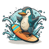 Penguin Waves