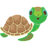 Tortue Kawaii : Charme Doux
