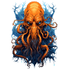 Skull Octopus Squid Animal Creature