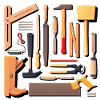 Knolling Layout - Charpentier