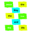 Jesus the way colour