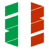 Bandiera dell'Italia Vintage Bandiera Italiana Distressed Look
