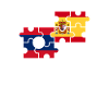 Laos Spain Flag Spanish Laotian