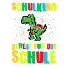 Schulkind Dino Schulanfänger Geschenk